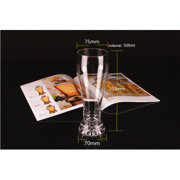 High Quality LEED Free Crystal Beer Glass for Wholesaler